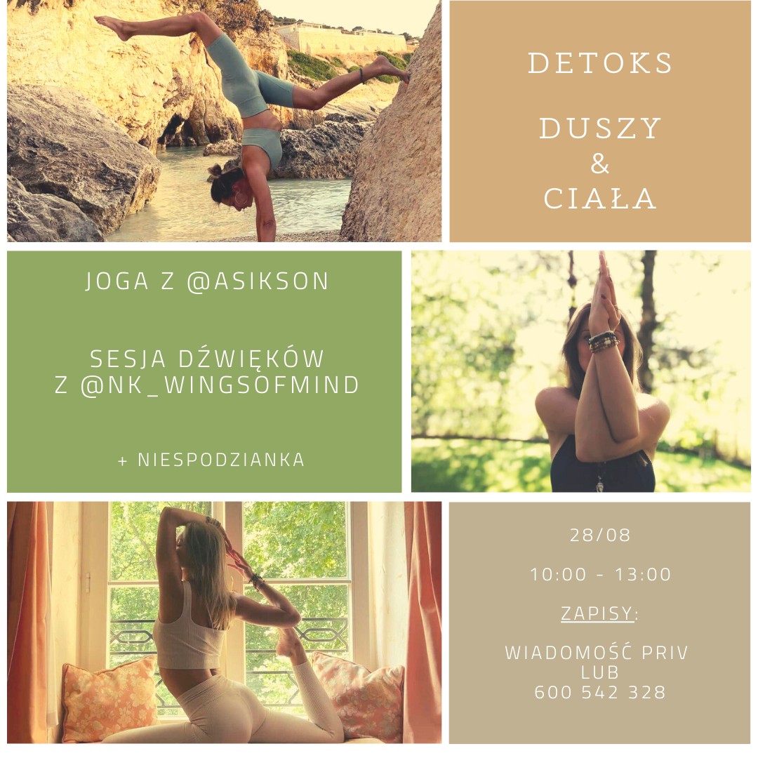 detoks joga oddech mantry mantra misy yoga fit lato om kobiety krąg sport